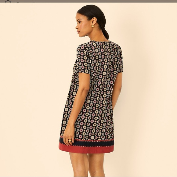 Border Shift Dress - Picture 2 of 4